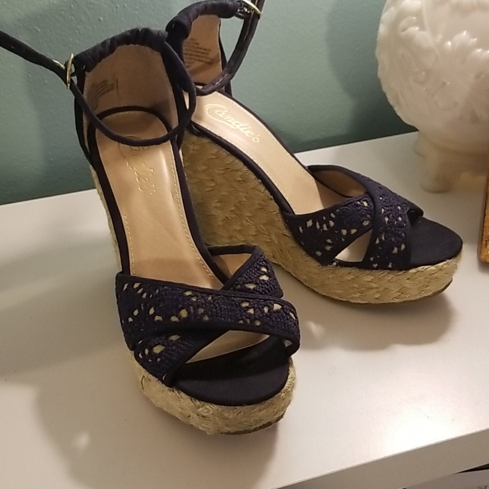 CANDIES Wedge sandals